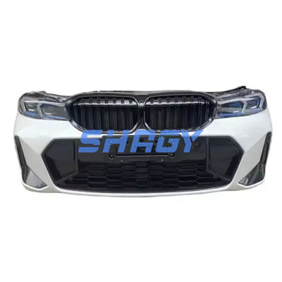 Carbone FIber Look Car Front Lip Pour BMW Série 3 G20 2018-2022 Coupe du nez