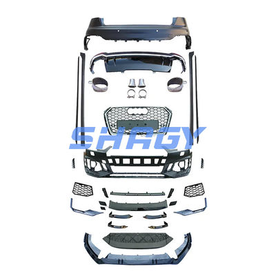 Audi A4 B9 modifié pour le type RS4 pare-chocs avant avec grille PP 4.5 matériau