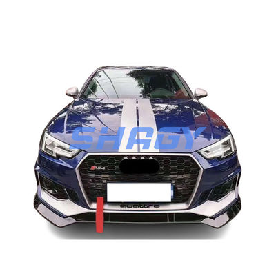 Audi A4 B9 modifié pour le type RS4 pare-chocs avant avec grille PP 4.5 matériau