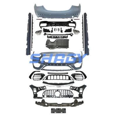 C63 AMG accessoires automobiles pièces détachées automobiles pare-chocs avant grille de lèvre kit de carrosserie pour Benz W206