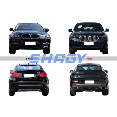 Kit de carrosserie lumière pour BMW X6 E71 08-14 à G06 LCI 24-IN M-TECH Pièces de carrosserie de voiture d'origine