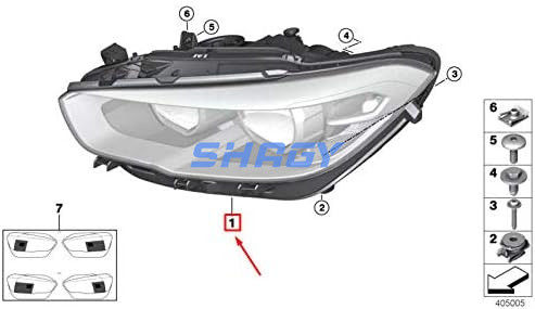 Pour la série Bmw 1 63117358392Bmw F20 Feux avant